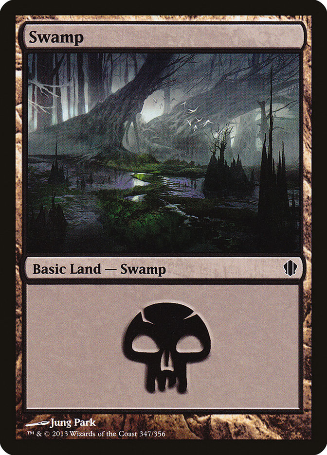 Swamp (347) [Commander 2013] | Galaxy Games LLC