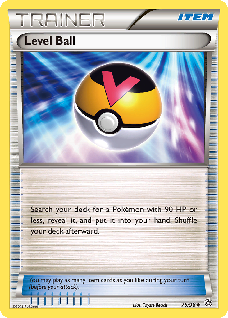 Level Ball (76/98) [XY: Ancient Origins] | Galaxy Games LLC