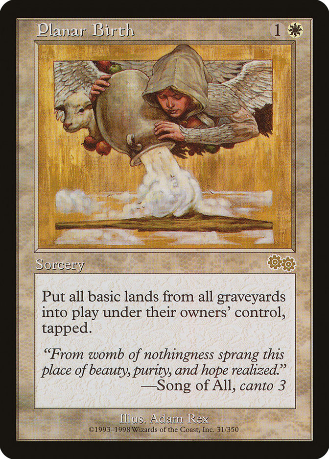 Planar Birth [Urza's Saga] | Galaxy Games LLC