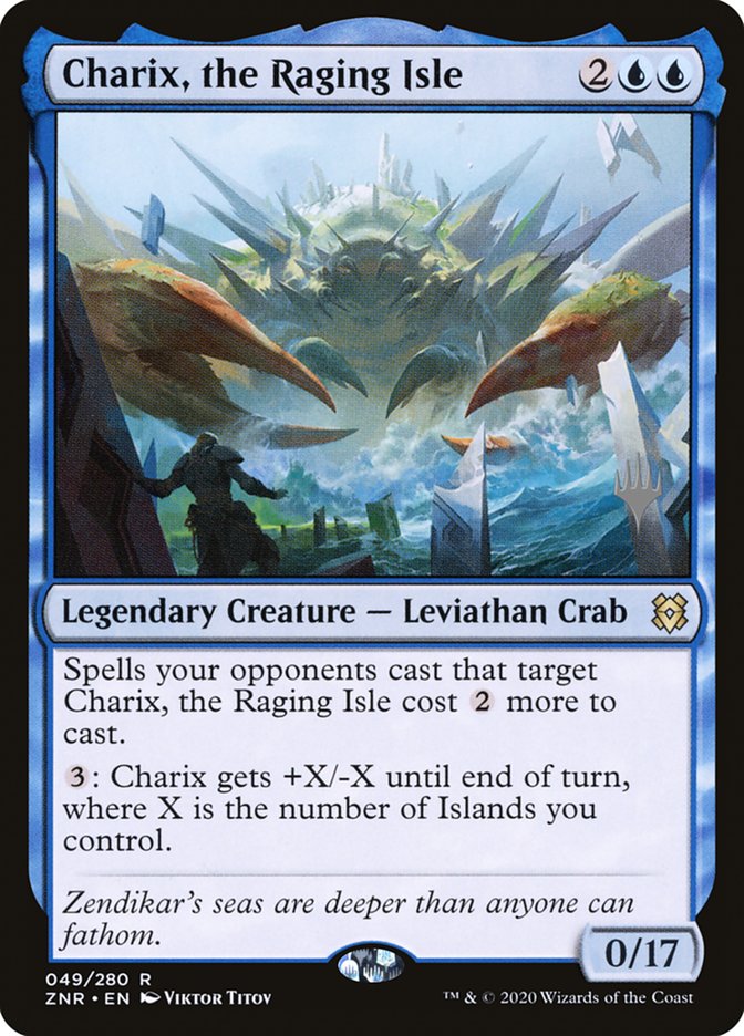 Charix, the Raging Isle (Promo Pack) [Zendikar Rising Promos] | Galaxy Games LLC