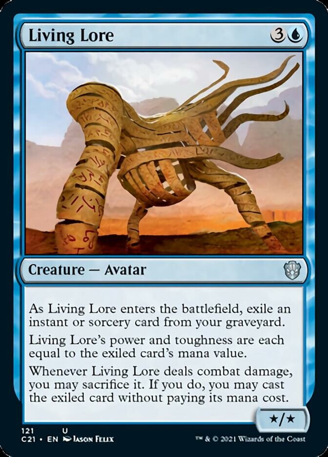 Living Lore [Commander 2021] | Galaxy Games LLC