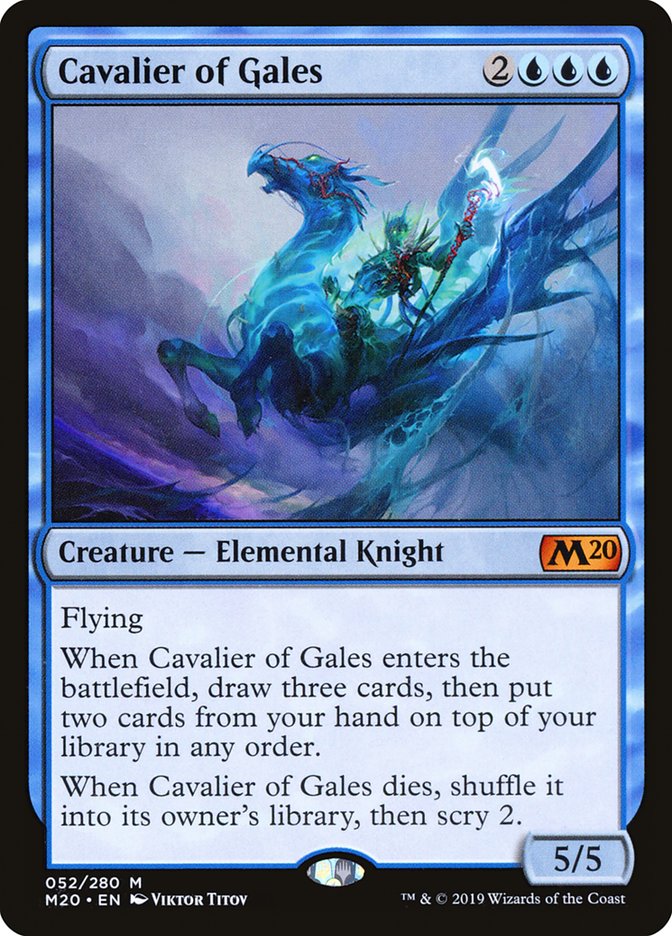 Cavalier of Gales [Core Set 2020] | Galaxy Games LLC