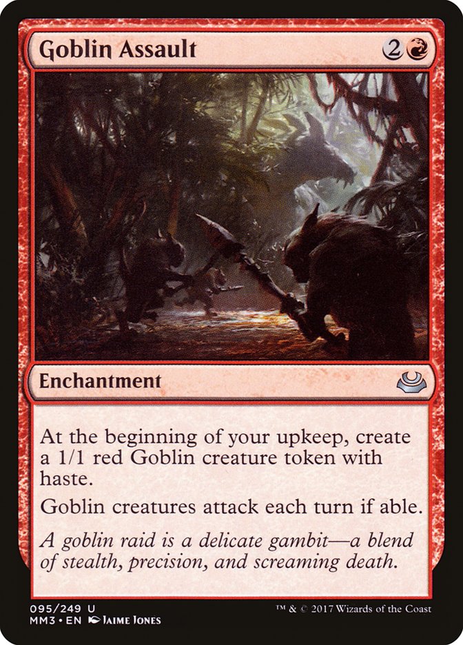 Goblin Assault [Modern Masters 2017] | Galaxy Games LLC