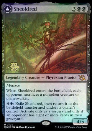 Sheoldred // The True Scriptures [March of the Machine Prerelease Promos] | Galaxy Games LLC