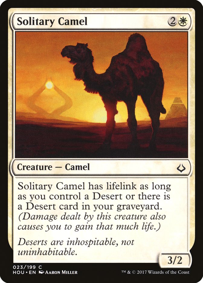 Solitary Camel [Hour of Devastation] | Galaxy Games LLC