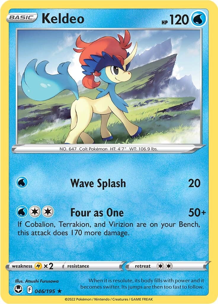 Keldeo (046/195) [Sword & Shield: Silver Tempest] | Galaxy Games LLC