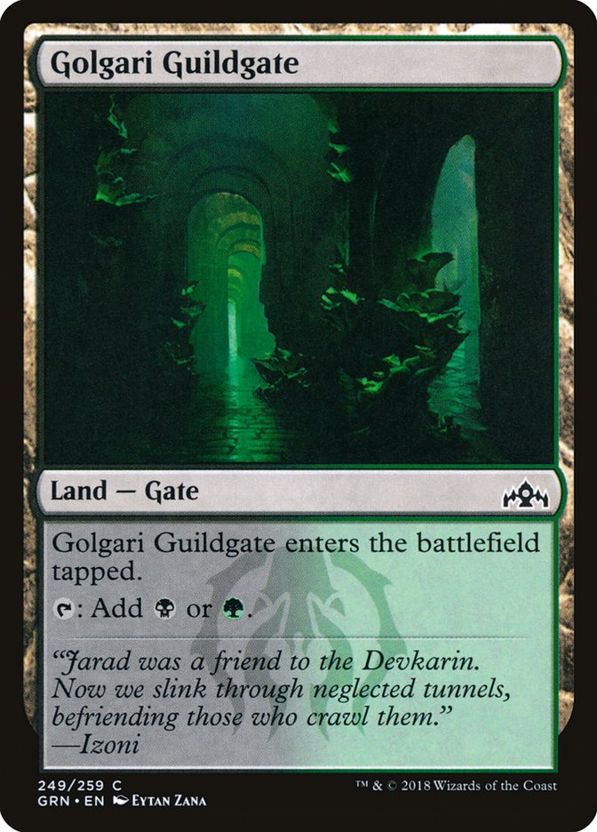 Golgari Guildgate (249/259) [Guilds of Ravnica] | Galaxy Games LLC