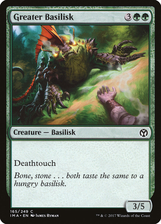 Greater Basilisk [Iconic Masters] | Galaxy Games LLC