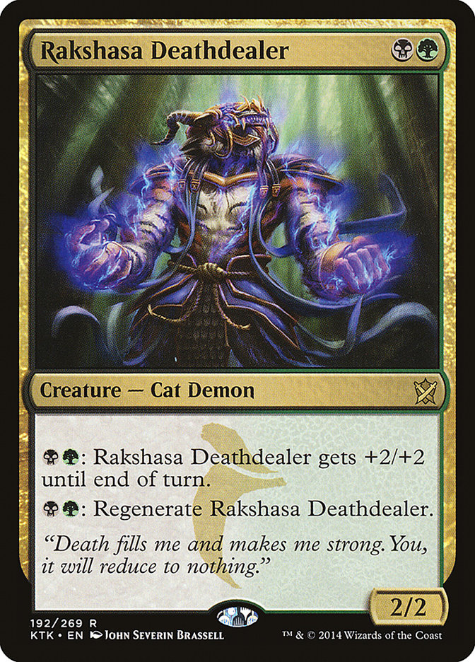 Rakshasa Deathdealer [Khans of Tarkir] | Galaxy Games LLC