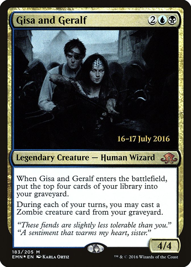 Gisa and Geralf [Eldritch Moon Prerelease Promos] | Galaxy Games LLC