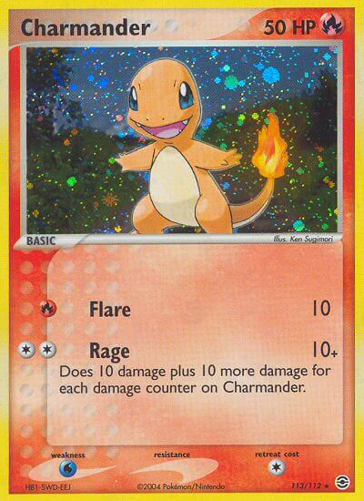 Charmander (113/112) [EX: FireRed & LeafGreen] | Galaxy Games LLC