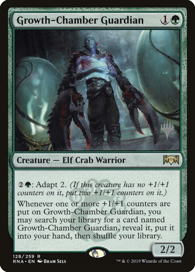 Growth-Chamber Guardian (Promo Pack) [Ravnica Allegiance Promos] | Galaxy Games LLC