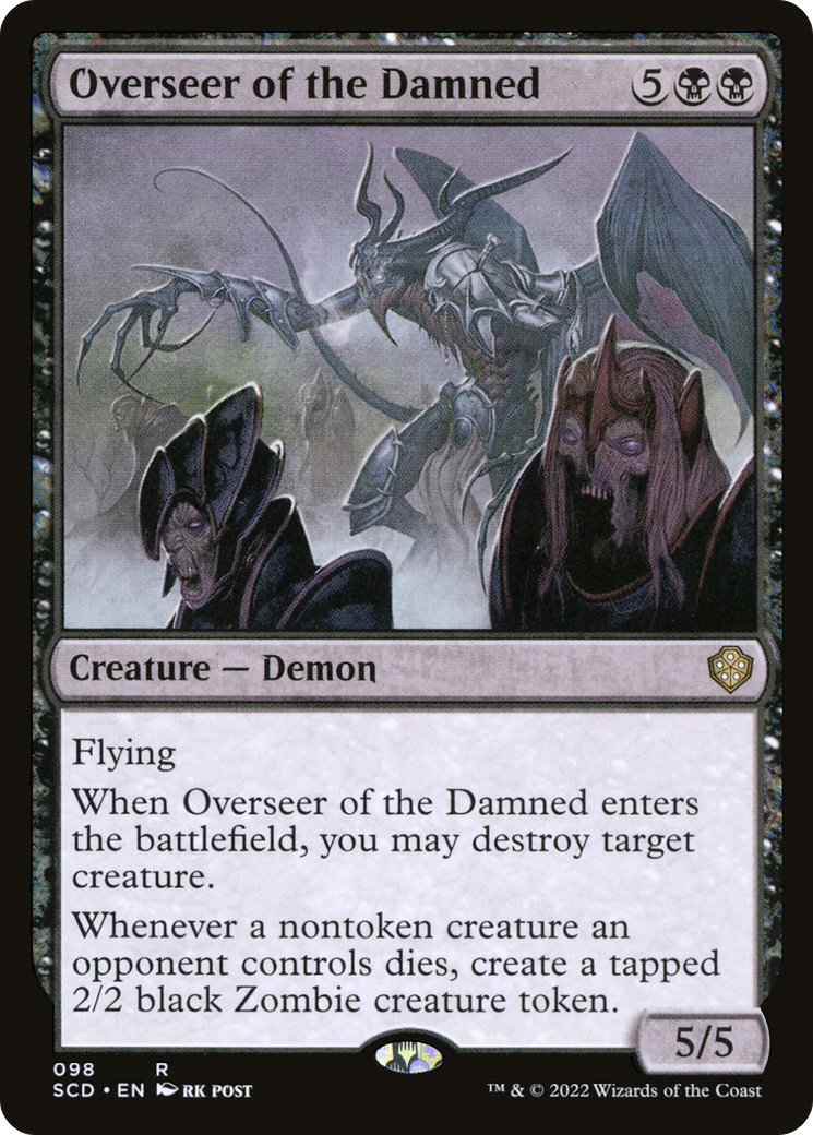 Overseer of the Damned [Starter Commander Decks] | Galaxy Games LLC