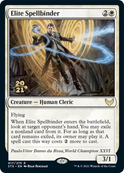 Elite Spellbinder [Strixhaven: School of Mages Prerelease Promos] | Galaxy Games LLC