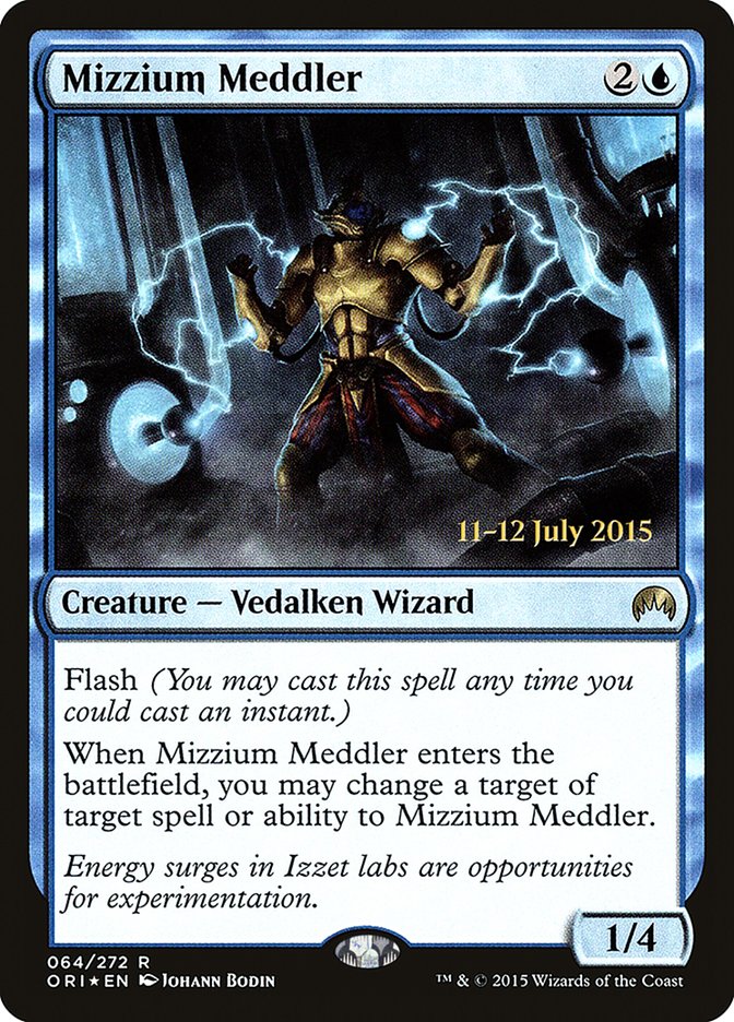 Mizzium Meddler [Magic Origins Prerelease Promos] | Galaxy Games LLC