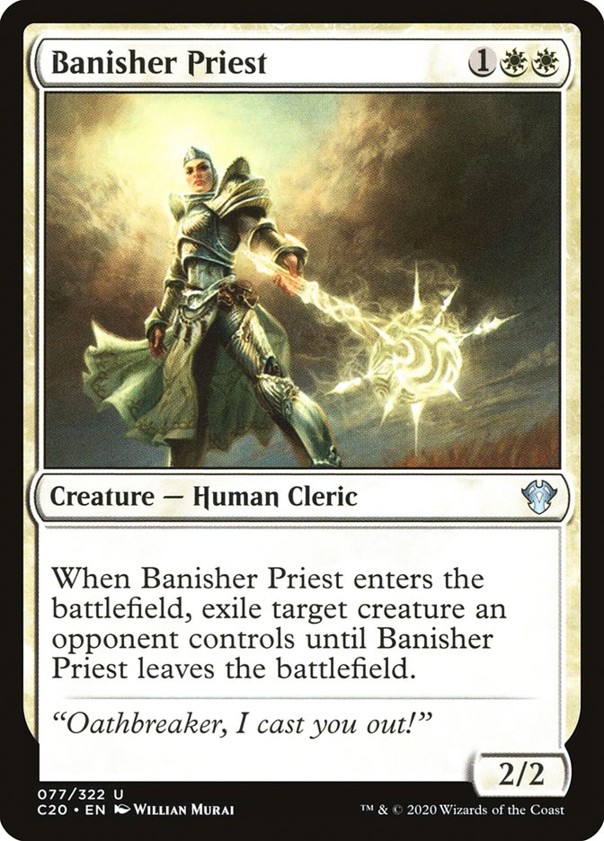 Banisher Priest [Commander 2020] | Galaxy Games LLC