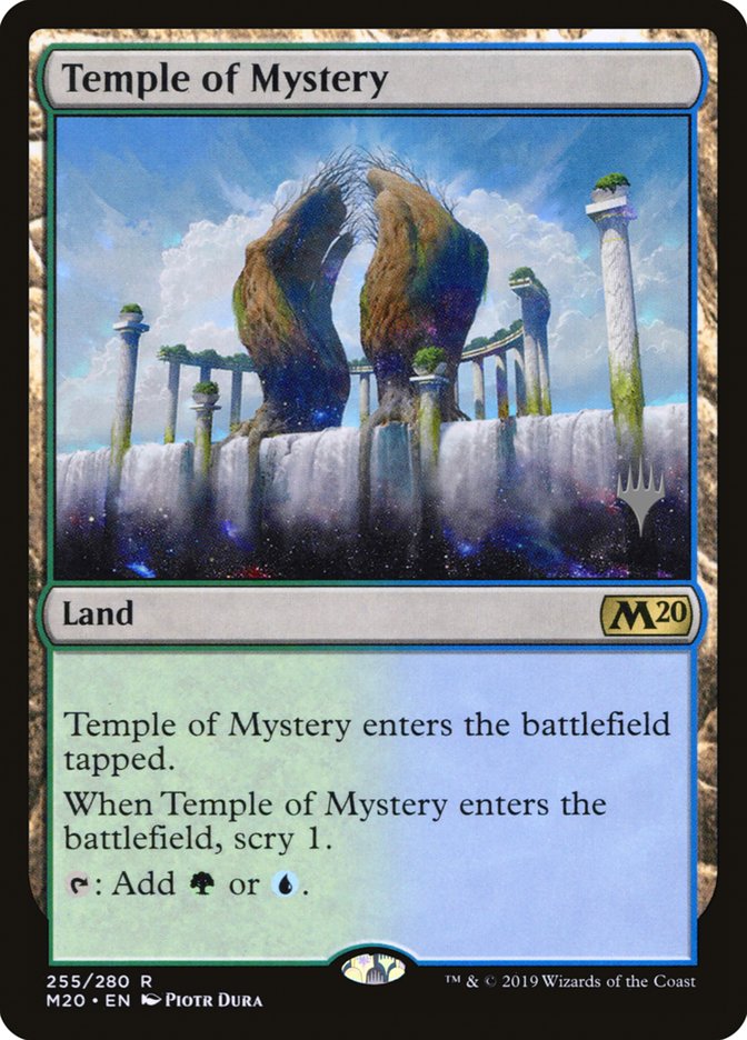 Temple of Mystery (Promo Pack) [Core Set 2020 Promos] | Galaxy Games LLC