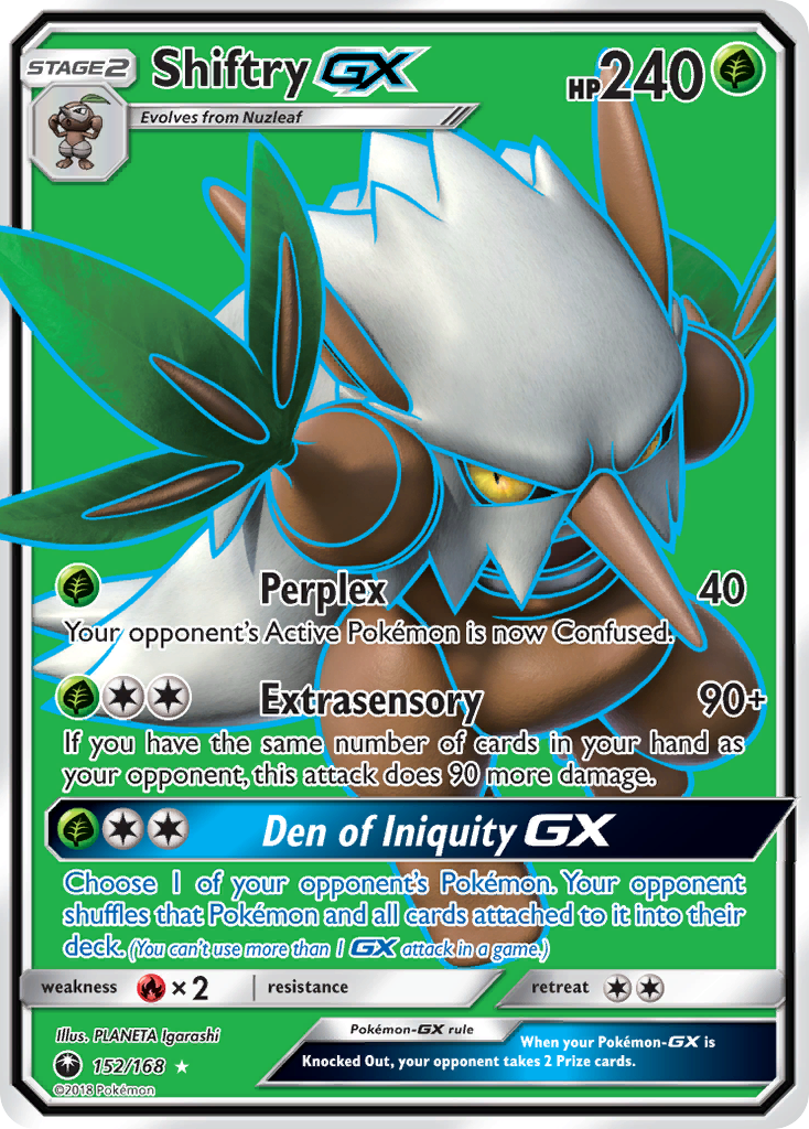 Shiftry GX (152/168) [Sun & Moon: Celestial Storm] | Galaxy Games LLC