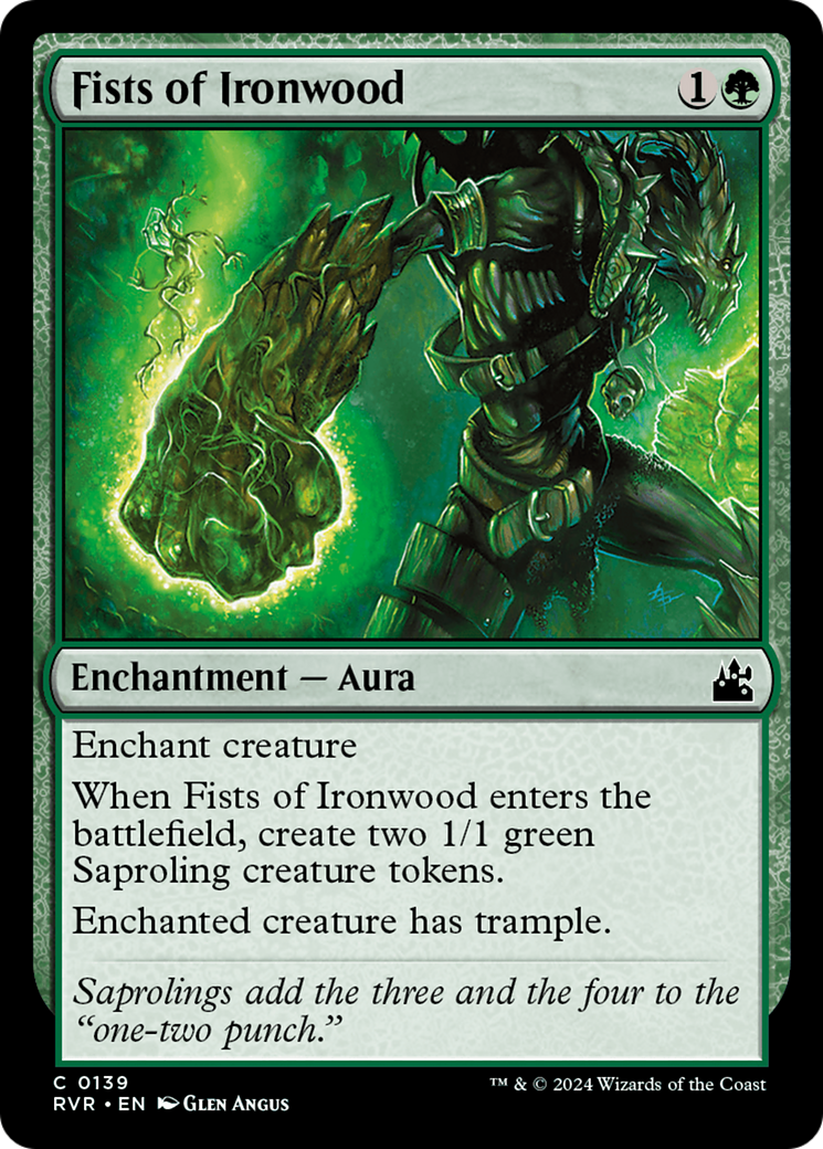 Fists of Ironwood [Ravnica Remastered] | Galaxy Games LLC