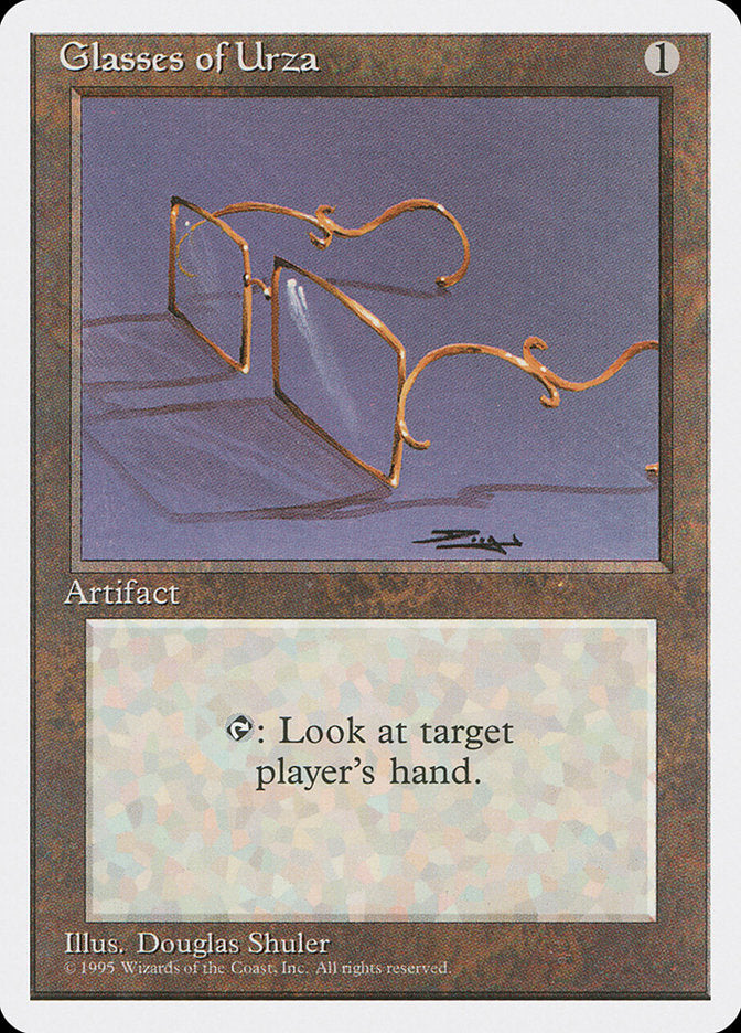 Glasses of Urza [Fourth Edition] | Galaxy Games LLC