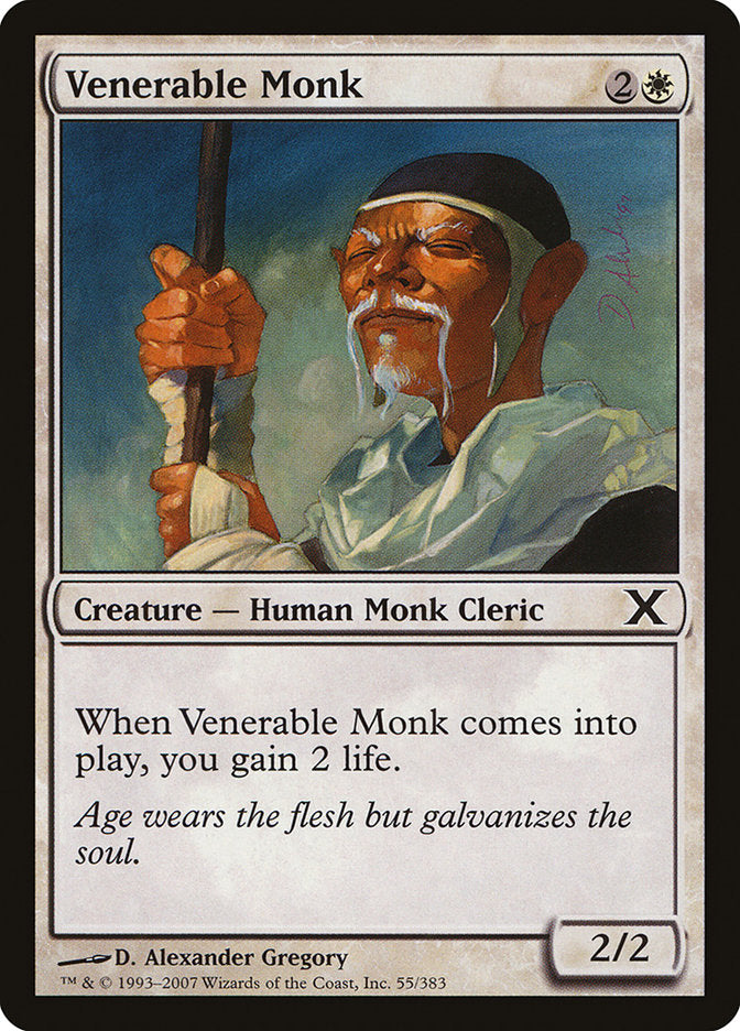 Venerable Monk [Tenth Edition] | Galaxy Games LLC