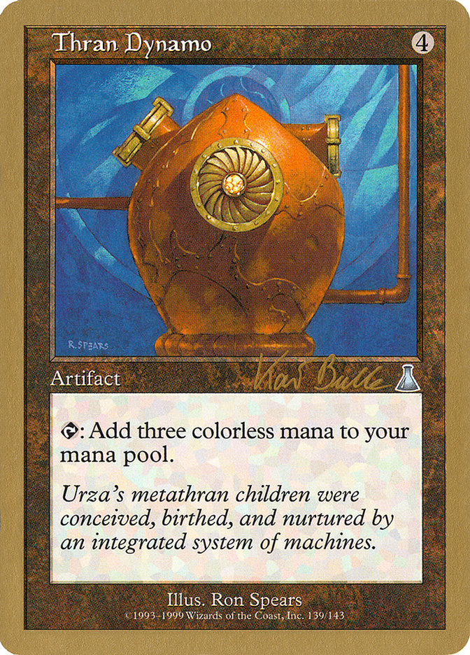 Thran Dynamo (Kai Budde) [World Championship Decks 1999] | Galaxy Games LLC