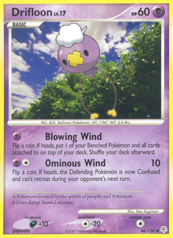 Drifloon (46/130) [Diamond & Pearl: Base Set] | Galaxy Games LLC