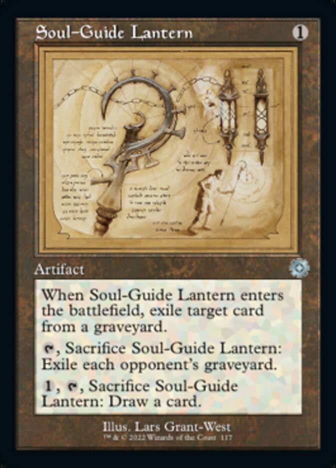 Soul-Guide Lantern (Retro Schematic) [The Brothers' War Retro Artifacts] | Galaxy Games LLC