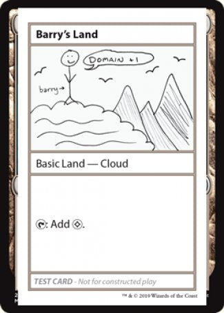 Barry's Land (2021 Edition) [Mystery Booster Playtest Cards] | Galaxy Games LLC