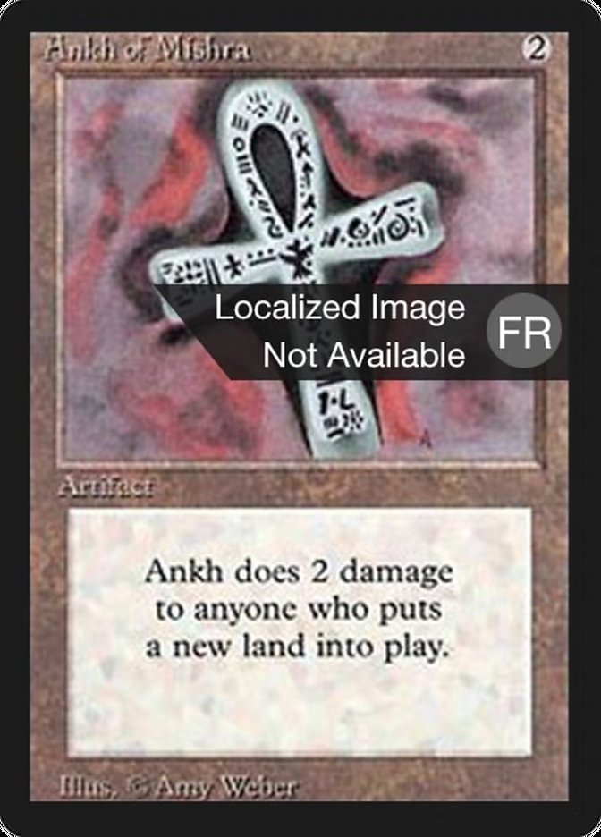 Ankh of Mishra [Foreign Black Border] | Galaxy Games LLC