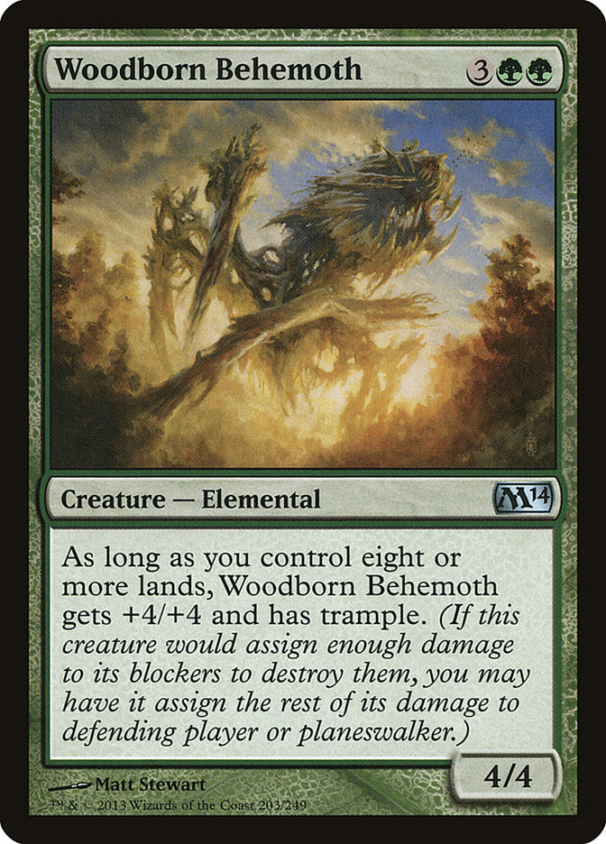 Woodborn Behemoth [Magic 2014] | Galaxy Games LLC