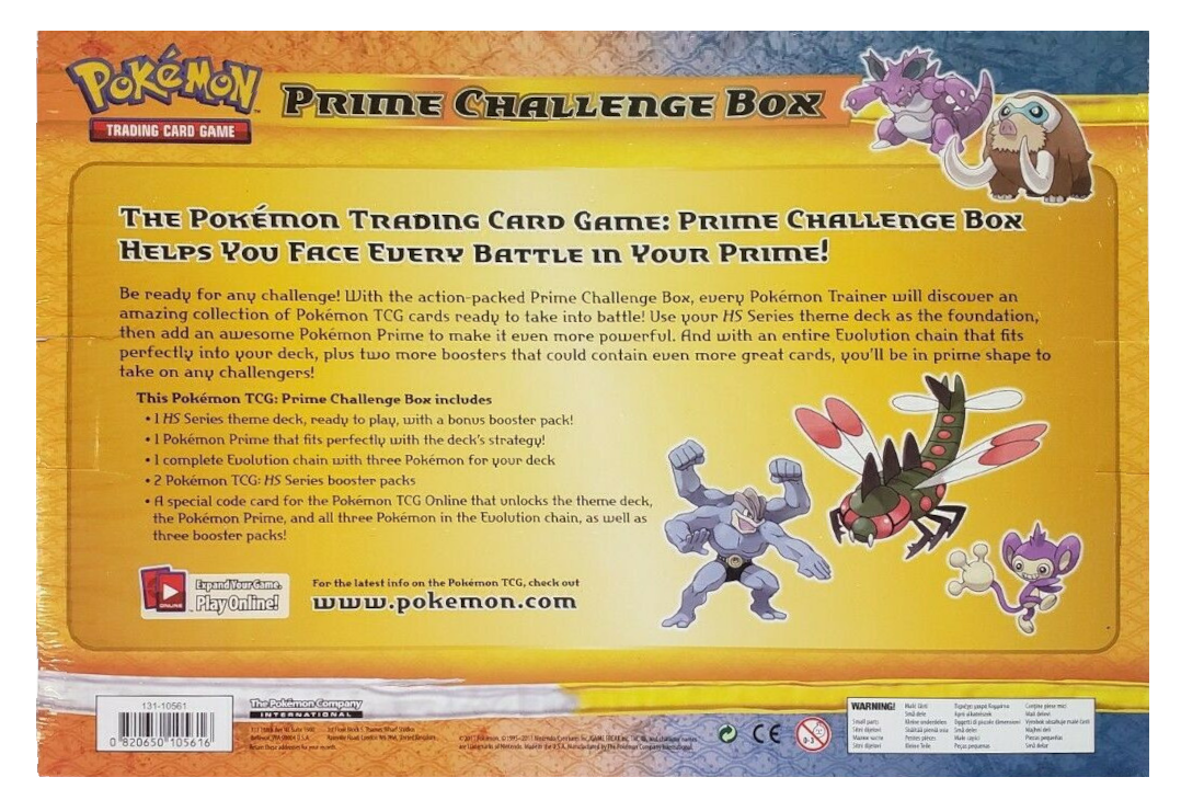 HeartGold & SoulSilver - Prime Challenge Box (Yanmega) | Galaxy Games LLC
