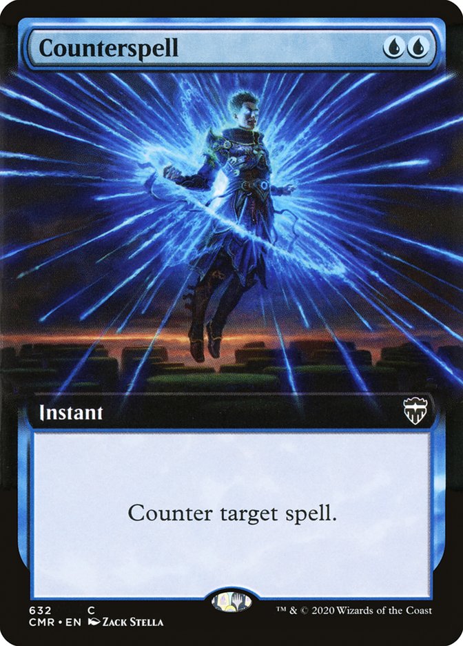 Counterspell (Extended Art) [Commander Legends] | Galaxy Games LLC