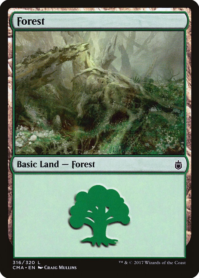 Forest (316) [Commander Anthology] | Galaxy Games LLC