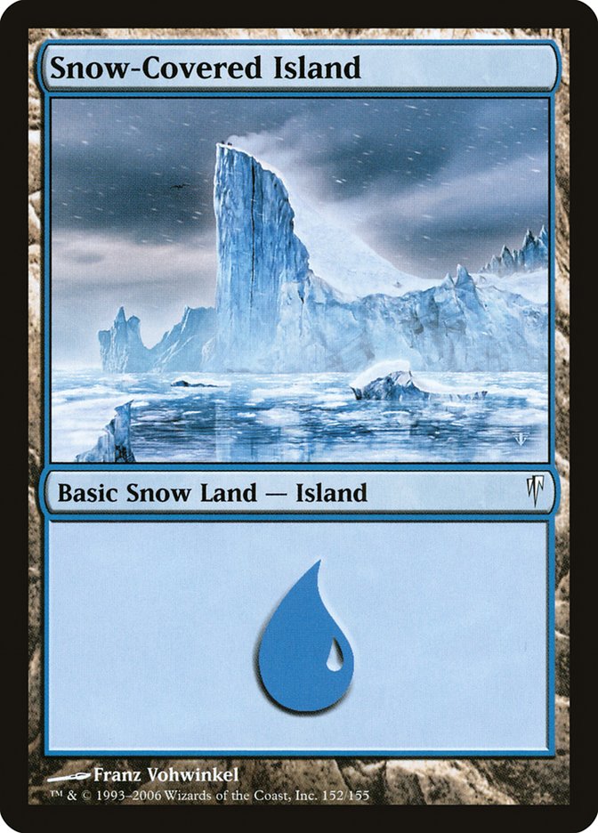 Snow-Covered Island [Coldsnap] | Galaxy Games LLC