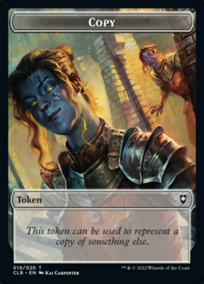 Copy Token [Commander Legends: Battle for Baldur's Gate Tokens] | Galaxy Games LLC