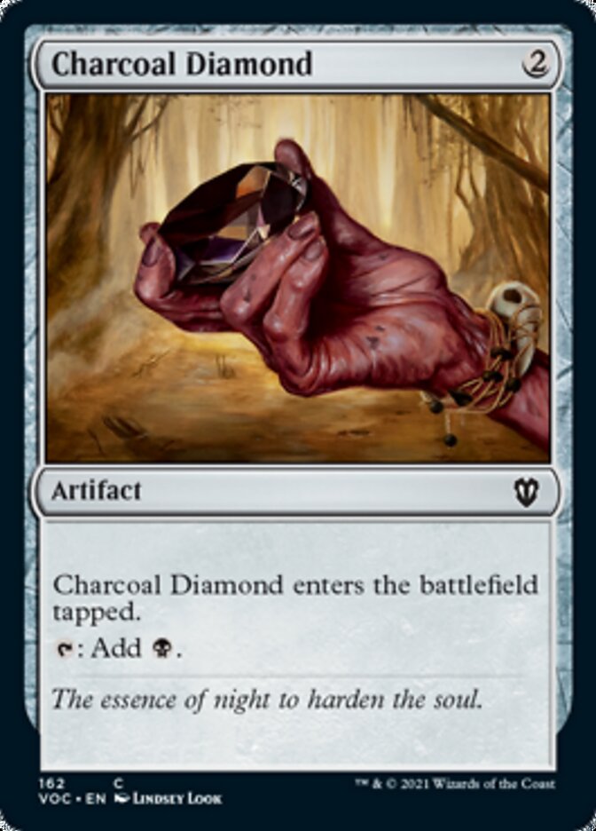 Charcoal Diamond [Innistrad: Crimson Vow Commander] | Galaxy Games LLC