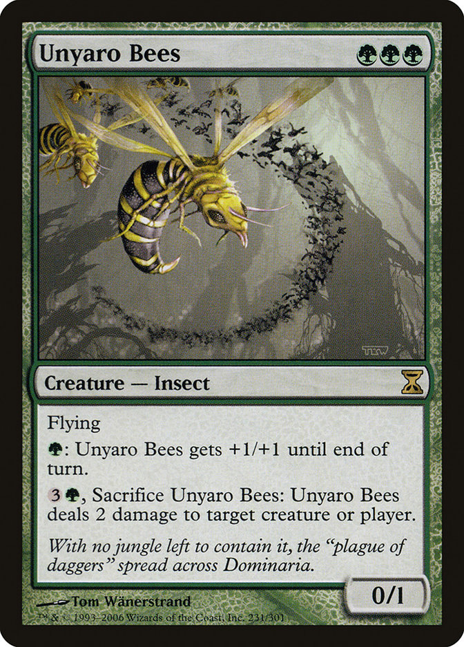 Unyaro Bees [Time Spiral] | Galaxy Games LLC