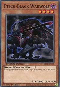 Pitch-Black Warwolf [SBCB-EN178] Common | Galaxy Games LLC