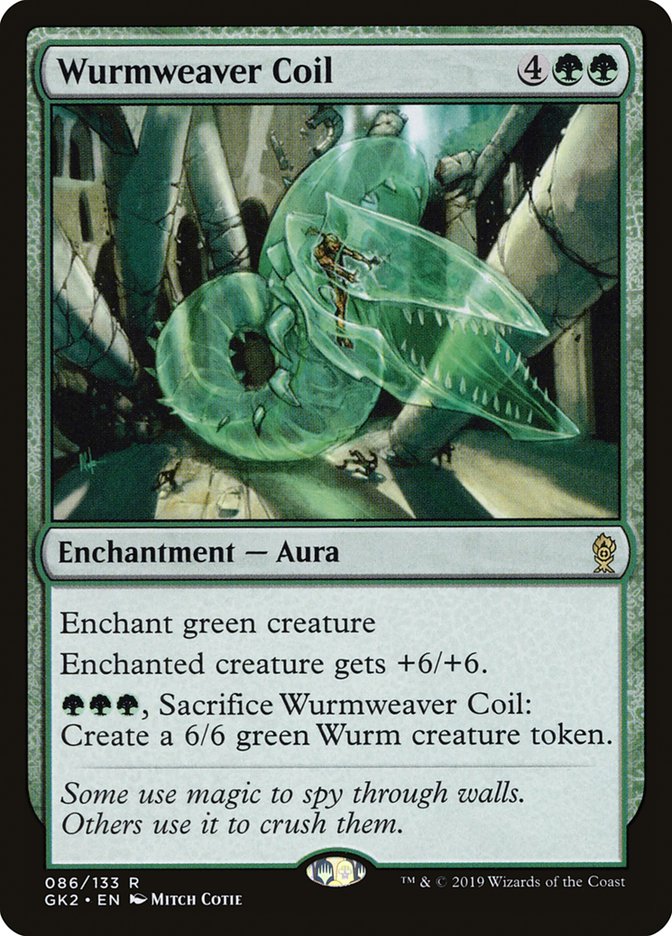 Wurmweaver Coil [Ravnica Allegiance Guild Kit] | Galaxy Games LLC