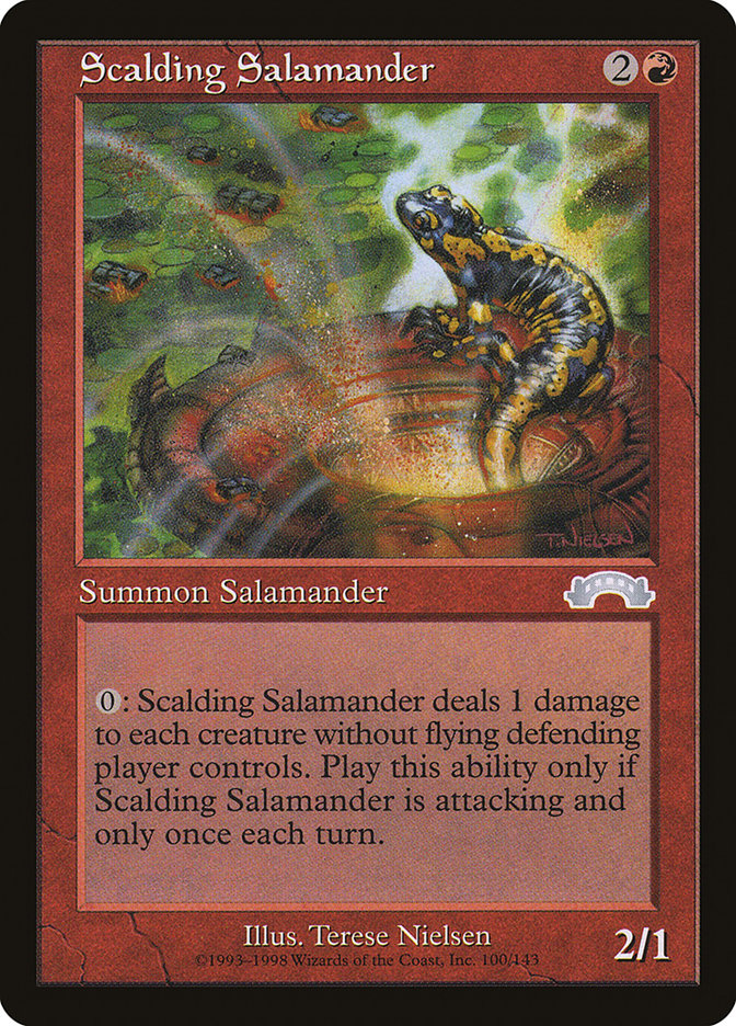 Scalding Salamander [Exodus] | Galaxy Games LLC