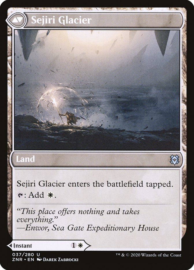 Sejiri Shelter // Sejiri Glacier [Zendikar Rising] | Galaxy Games LLC