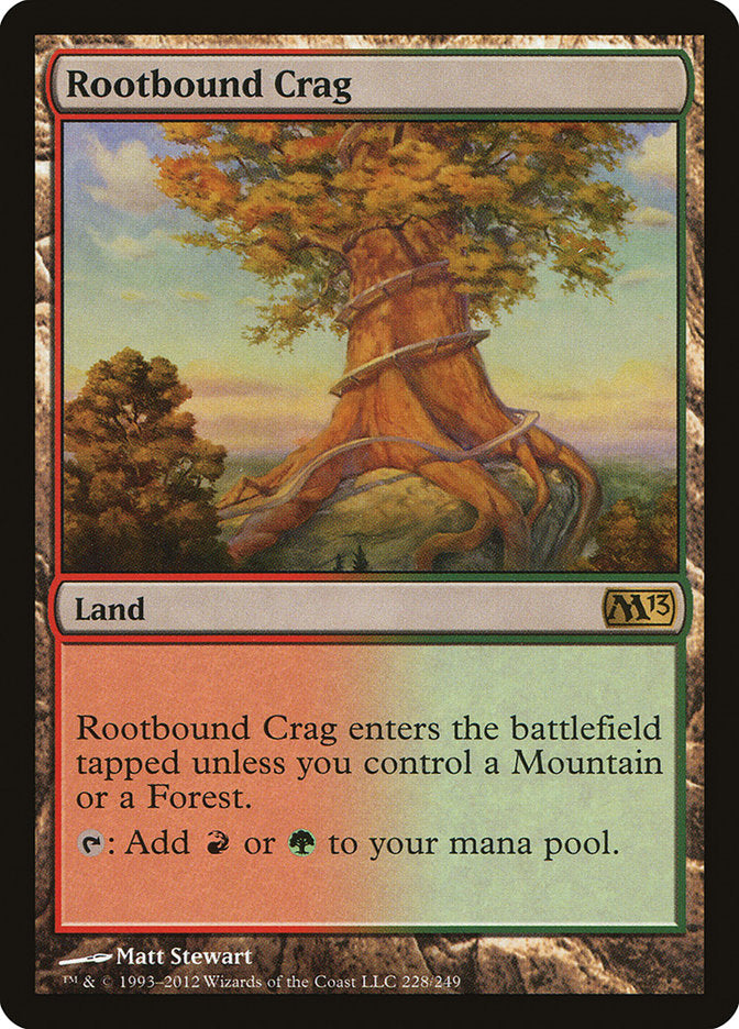 Rootbound Crag [Magic 2013] | Galaxy Games LLC