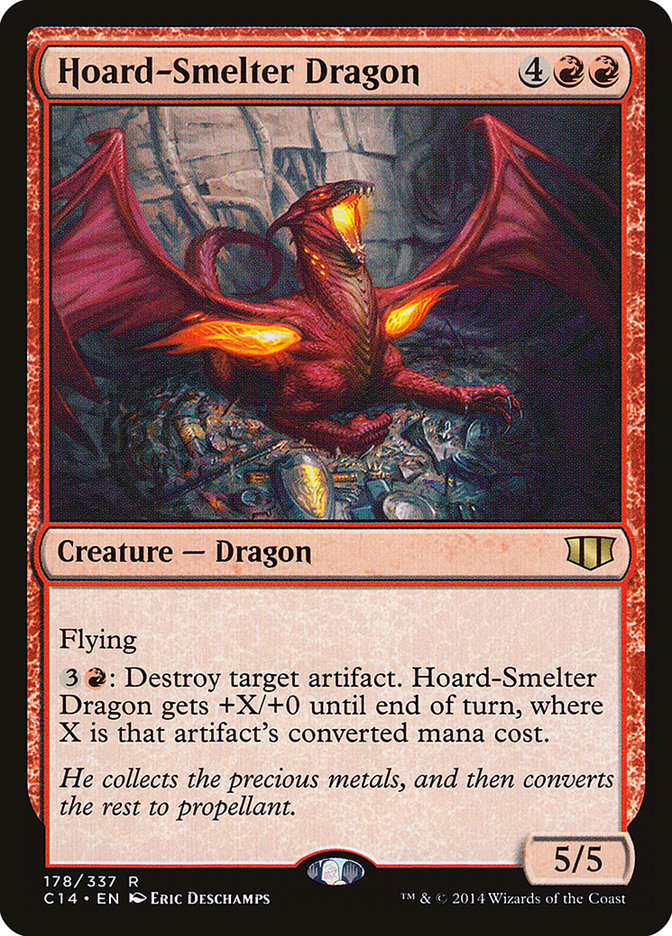 Hoard-Smelter Dragon [Commander 2014] | Galaxy Games LLC