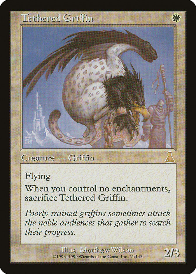 Tethered Griffin [Urza's Destiny] | Galaxy Games LLC