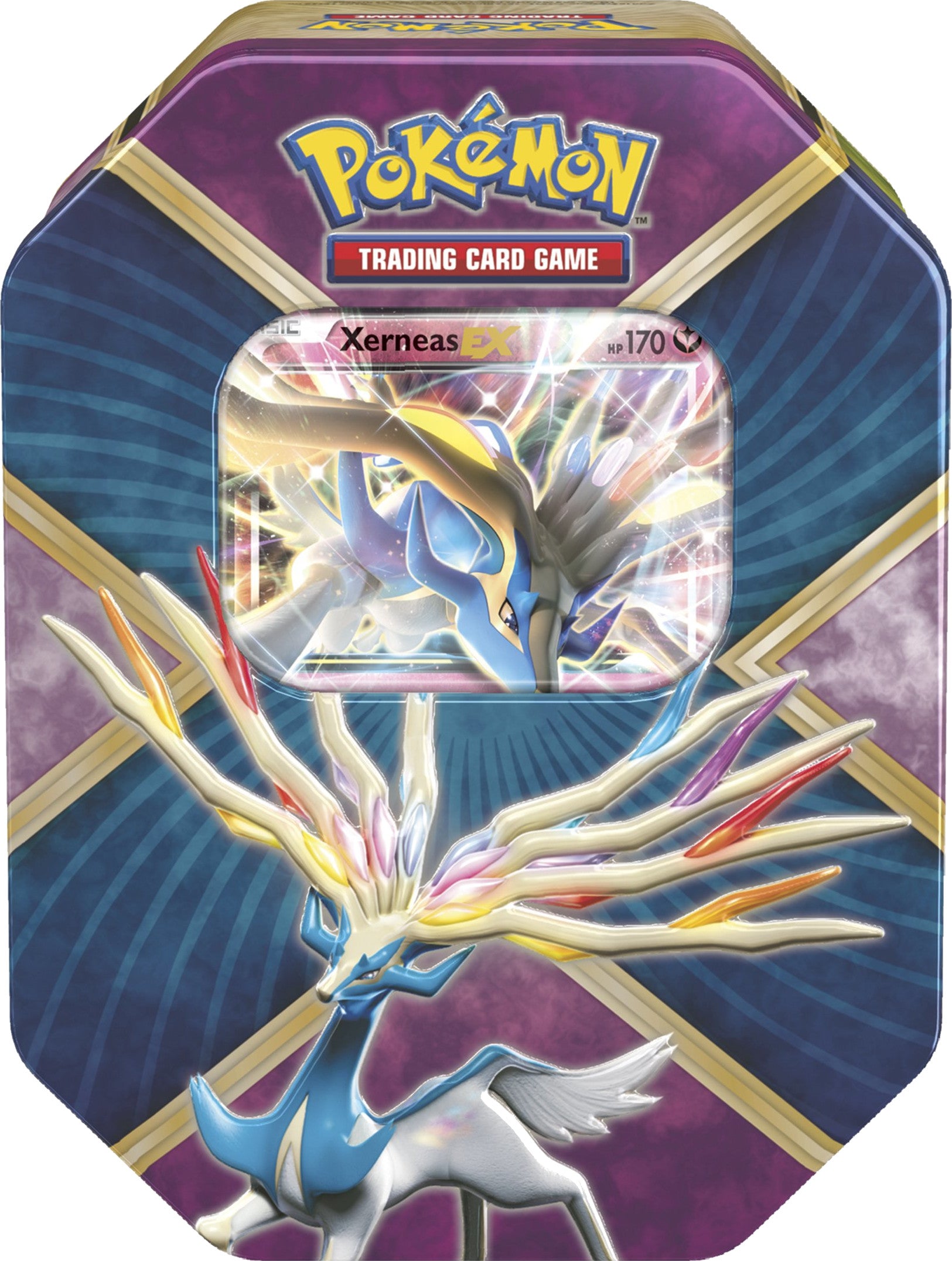 XY: Fates Collide - Shiny Kalos Tin (Xerneas-EX) | Galaxy Games LLC