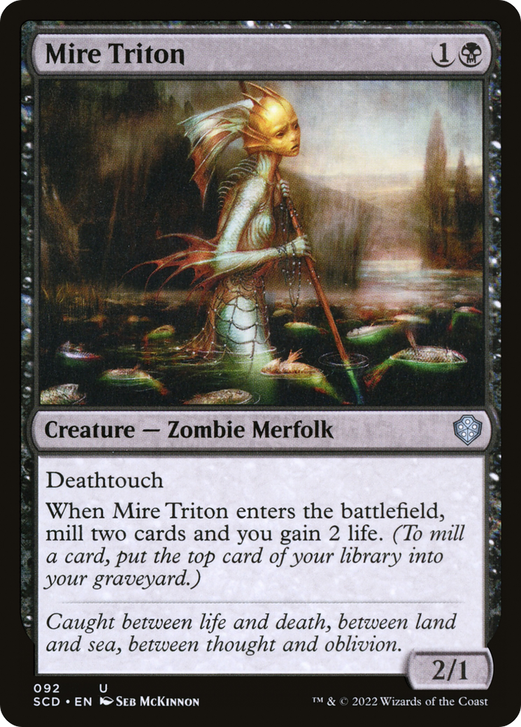 Mire Triton [Starter Commander Decks] | Galaxy Games LLC