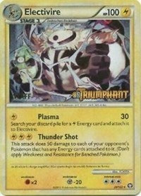 Electivire (20/102) (Staff Prerelease Promo) [HeartGold & SoulSilver: Black Star Promos] | Galaxy Games LLC