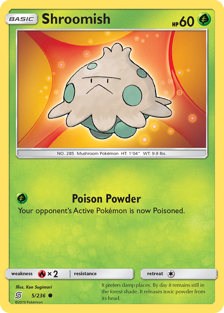 Shroomish (5/236) [Sun & Moon: Unified Minds] | Galaxy Games LLC