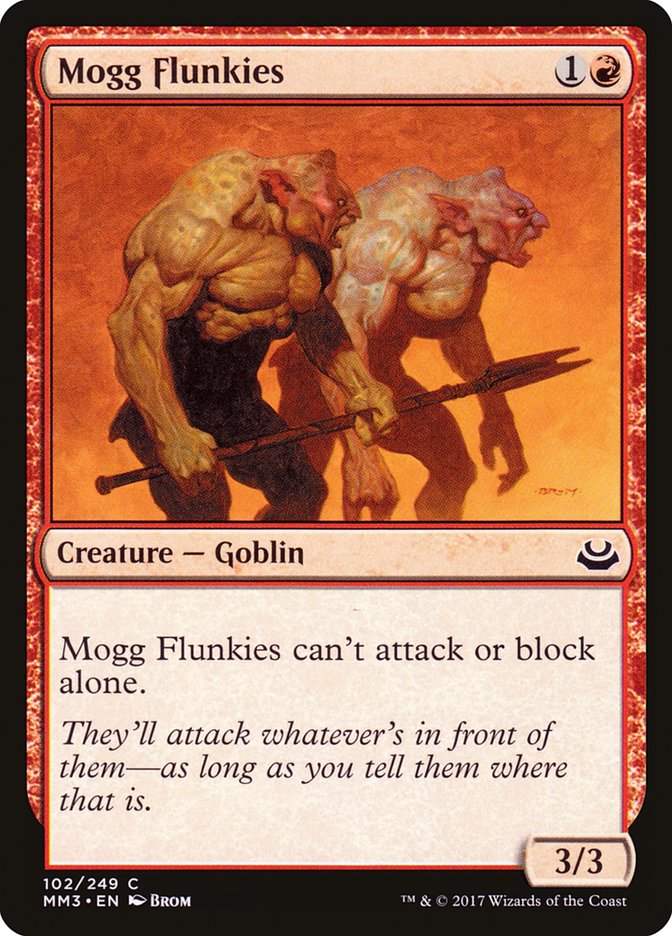 Mogg Flunkies [Modern Masters 2017] | Galaxy Games LLC